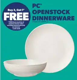 Real Canadian Superstore PC OPENSTOCK DINNERWARE offer