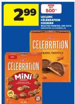 Real Canadian Superstore LECLERC CÉLÉBRATION COOKIES, 200-325 G offer