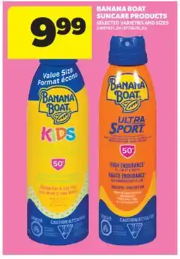 Real Canadian Superstore BANANA BOAT SUNCARE PRODUCTS offer
