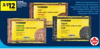 Real Canadian Superstore NO NAME CEDAR MULCH, 42.5 L offer