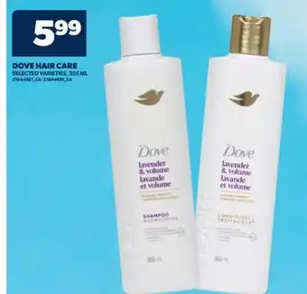 Real Canadian Superstore DOVE HAIR CARE, 355 ML offer