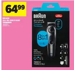Real Canadian Superstore BRAUN ALL-IN-ONE 5 8 IN1 TRIMMER offer