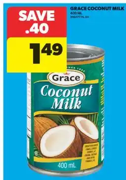 Real Canadian Superstore GRACE COCONUT MILK, 400 ML offer