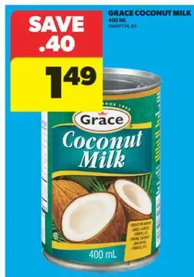 Real Canadian Superstore GRACE COCONUT MILK, 400 ML offer