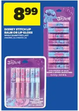 Real Canadian Superstore DISNEY STITCH LIP BALM OR LIP GLOSS offer