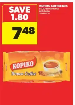 Real Canadian Superstore KOPIKO COFFEE MIX, 825/900 G offer