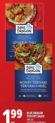 Metro BLUE DRAGON STIR FRY SAUCE offer