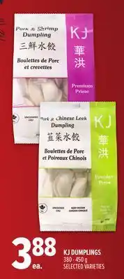 Metro KJ DUMPLINGS offer