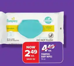 Metro PAMPERS BABY WIPES offer