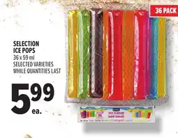 Metro SELECTION ICE POPS offer