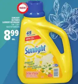 Metro SUNLIGHT OR PUREX LAUNDRY DETERGENT offer