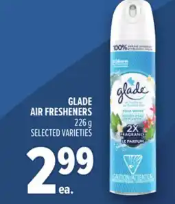 Metro GLADE AIR FRESHENERS offer
