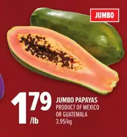 Metro JUMBO JUMBO PAPAYAS offer