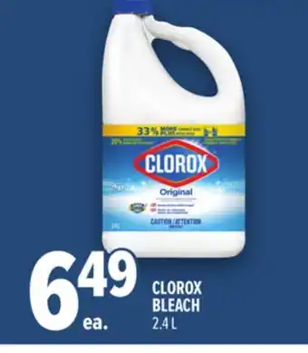 Metro CLOROX BLEACH offer
