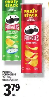 Metro PRINGLES POTATO CHIPS offer