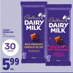 Metro CADBURY SHARING BARS offer