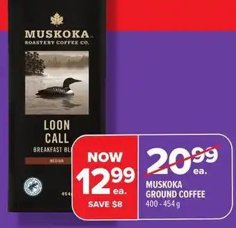 Metro MUSKOKA GROUND COFFEE offer