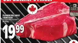 Metro PLATINUM GRILL ANGUS T-BONE STEAK offer