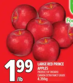 Metro LARGE RED PRINCE APPLES offer
