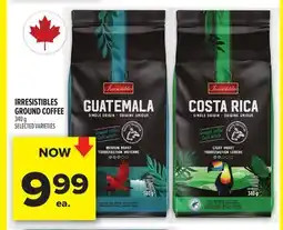 Metro IRRESISTIBLES GROUND COFFEE offer