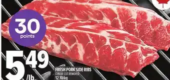 Metro FRESH PORK SIDE RIBS CUT offer