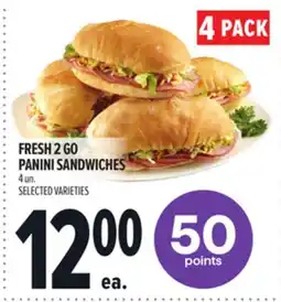 Metro FRESH 2 GO PANINI SANDWICHES offer