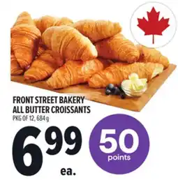 Metro FRONT STREET BAKERY ALL BUTTER CROISSANTS offer