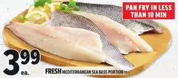 Metro FRESH MEDITERRANEAN SEA BASS PORTION offer