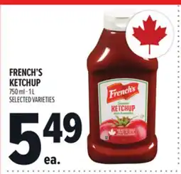 Metro FRENCH'S KETCHUP offer