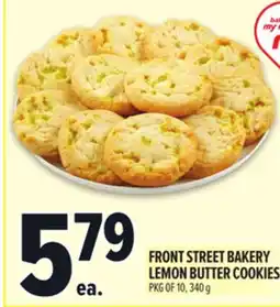 Metro FRONT STREET BAKERY LEMON BUTTER COOKIES offer