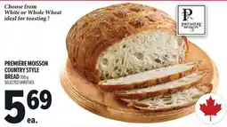 Metro PREMIÈRE MOISSON COUNTRY STYLE BREAD offer