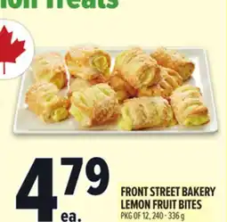 Metro FRONT STREET BAKERY LEMON FRUIT BITES offer