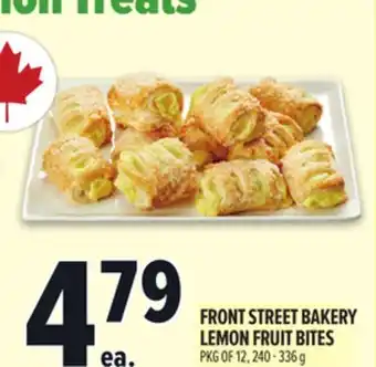 Metro FRONT STREET BAKERY LEMON FRUIT BITES offer