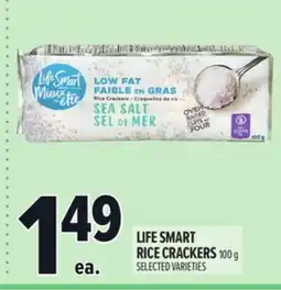 Metro LIFE SMART RICE CRACKERS offer