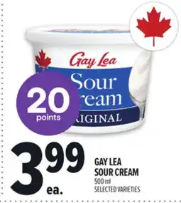Metro GAY LEA SOUR CREAM offer