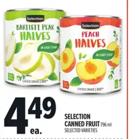 Metro SELECTION CANNED FRUIT offer