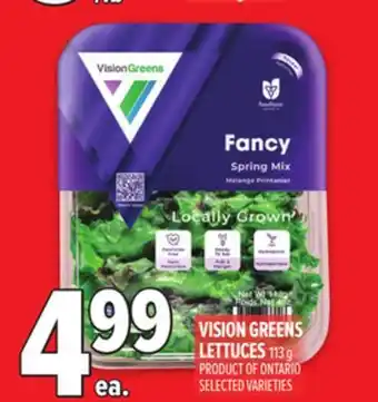 Metro VISION GREENS LETTUCES offer
