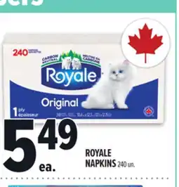 Metro ROYALE NAPKINS offer