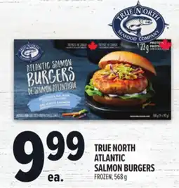 Metro TRUE NORTH ATLANTIC SALMON BURGERS offer