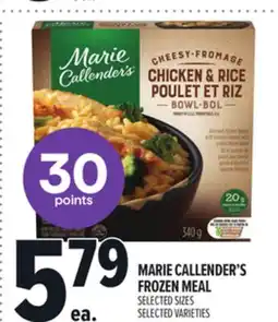 Metro MARIE CALLENDER'S FROZEN MEAL offer