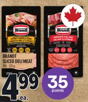 Metro BRANDT SLICED DELI MEAT offer
