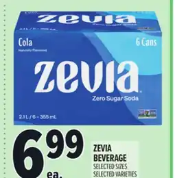 Metro ZEVIA BEVERAGE offer