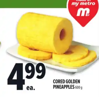Metro CORED GOLDEN PINEAPPLES offer