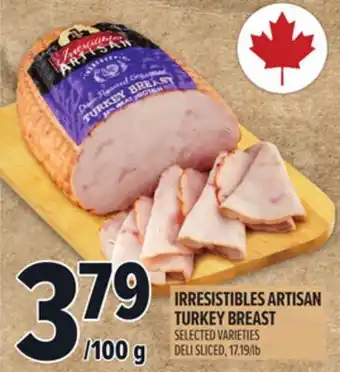 Metro IRRESISTIBLES ARTISAN TURKEY BREAST offer