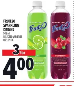 Metro FRUIT20 SPARKLING DRINKS offer