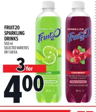 Metro FRUIT20 SPARKLING DRINKS offer