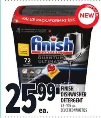 Metro FINISH DISHWASHER DETERGENT offer