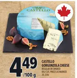 Metro CASTELLO GORGONZOLA CHEESE offer