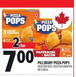 Metro PILLSBURY PIZZA POPS offer