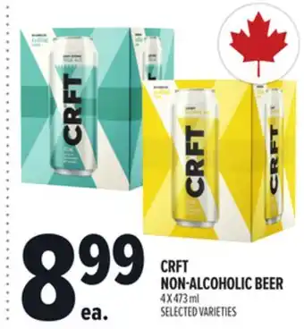 Metro CRFT NON-ALCOHOLIC BEER offer